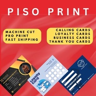Calling Cards, Business Cards, Loyalty Cards, Thank you Cards [High Quality][Front Only][B2B]