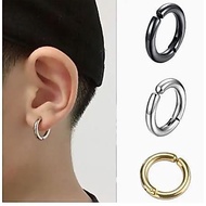 Latest Anti-Rust Round Clip-On Earrings for Men in 2025 Viral Clip-On Earrings for Men Titanium Clip