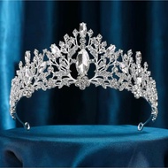Amazon Best Selling Bridal Crown Tiara Metal Rhinestone Crown(Ready Stock)