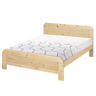 [特價]顛覆設計 經典松木床架+獨立筒床墊-雙人5尺