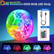 ORIENTLII Smart LED Strip Lights, USB Self-adhesive Flexible Tape Lamp,  Lighting Tools E-sports Amb