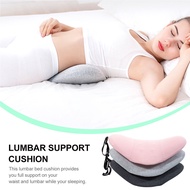 Memory Foam Lumbar Pillow Rollable Waist Massage Back Pillow Pregnant Waist Pad Bed Sleeping Pillow for Car Home Office