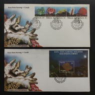 1992 First Day Cover Malaysia - Marine Life (4th Series) Corals of Malaysia