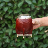 Argentina Brand Calabash mate gourd #372/373 Gourd Cup Crocodile Skin Exquisite Torpedo Cup yerba ma