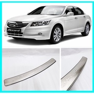 HONDA ACCORD MK8 2008-2012 Rear Bumper Guard Trunk Protector Stainless Steel