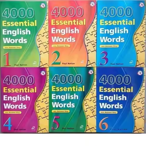 2023 New 4000 Essential English Words Full Color New Version English Learning And Practice Tool Book