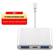 Chiếu Sáng Để Bộ chuyển đổi USB Cho iPhone 15 14 13 12 11 X XS Max 8 Cộng Với Cho iPad Pro Air IOS 1