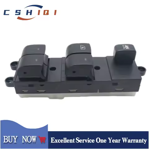 Front Left Master Power Window Switch For Nissan Navara D40 Qashqai J10 Pathfinder R51 2005-2016 254