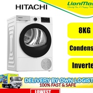 HITACHI 8KG INVERTER CONDENSER DRYER TD-80YFE