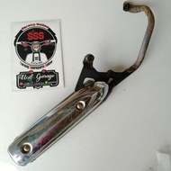 KNALPOT SUZUKI SPIN ORIGINAL KNALPOT STANDAR SPIN 125 KNALPOT ORI SUZUKI SPIN SEKEN ASLI ORIGINAL