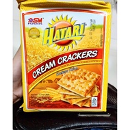 Asw Hatari Krekers Cream Chocolate Chocolate Margarine Flavor Coconut Flavor 245Gr