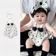Summer Baby Girl Love Sling Clothes+Hair Band Clothes Styling Baby Girl Clothes Baby Clothes Baby Gi