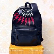 Balo Tia Sét Rắn 3d Size 40 vừa A4 Laptop 14inch Atlat địa lý