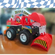 Dosing Truck Excavator Toy Children's Bulldozer Truck Excavator Toy ST 2135 - Backhoe Loader Toy
