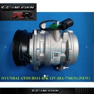 HYUNDAI ATOS HS11 4PK 12V (NEW) COMPRESSOR HA-7760.N