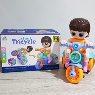 Motorcycle Toy Stunt Trycycle/Dancing Doll 636B