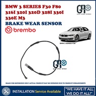 GENUINE BREMBO BMW 3 SERIES F30 F80 316I 320I 320D 328I 330I 330E M3 FRONT REAR BRAKE WEAR SENSOR