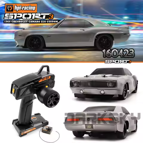 HPI RACING 160423 SPORT 3 RTR 1/10 RC Electric Remote Control Model Car Drift On-Road Vehicle Adult 