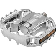 MKS (Mikashima Manufacturing) Pedal FD-7 WIDE Silver (Direct from Japan)