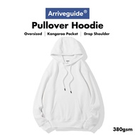 Arrive Guide Unisex Micro-Elastic Comfort Jacket Hoodie - White