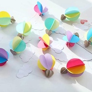 Balonasia 3D Cloud Garland
