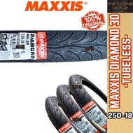MAXXIS DIAMOND 250-18 MA3D 250 18 Tubeless F20 Tayar Tyre Tiub Tube RXZ GTO AR80 AR125 EX5 Maxis Sot