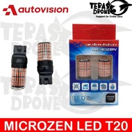 Original T20 W21W Wy21W Autovision Led Bulb - Turn Signal Light - Brake Light Best Quality