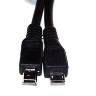 Micro USB 轉 mini 5pin傳輸線/轉接線 25cm