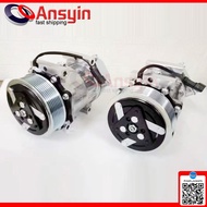 Sanden 7H15 SD7H15 8202 8203 Auto Car AC A/C Air Compressor for JCB Telescopic handler TM Series 320 08562 32008562 12V