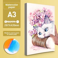 Fine Grain Watercolor Paper 8K A3 4K A4 32K 16K Full Size