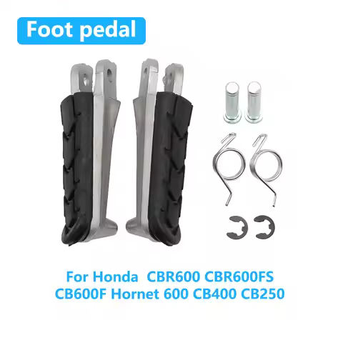 Motorcycle Front Footrest Foot Pegs Pedals Foots Bracket Accessories For Honda CBR600 CBR600FS CB600