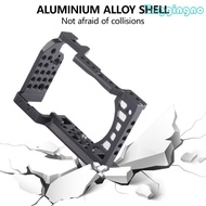 RR Aluminum Camera Cage For A6400 A6300 A6100 Cameras Protector Metal Housing Frame Videography Cage