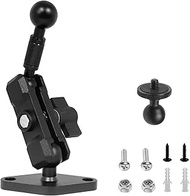 Aluminum AMPS to 17mm Ball Adapter Kit with Extension Rod - Drill/Dashboard/Wall Mount for Garmin-Co