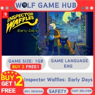 Inspector Waffles: Early Days (Nintendo switch 1 - 2) Digital Game Download Permainan Digital Downlo