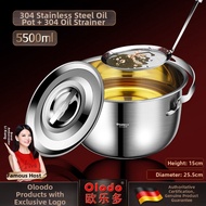 Olodo | 304 Stainless Steel Oil Container with Lid