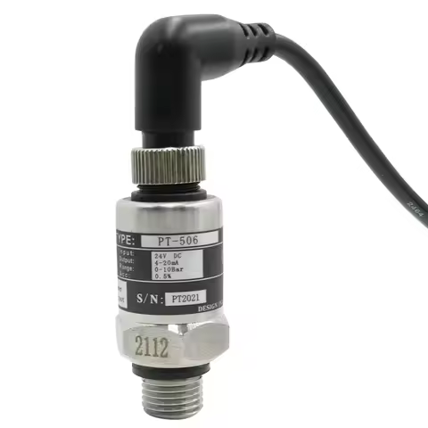 Pressure Transducer Cable Pressure Transmitter Water Gas Hydraulic Sensor 0-1Mpa 0-1.6Mpa 0-2.5Mpa 4