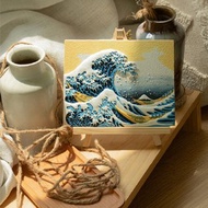 【台灣現貨】立體DIY數字油畫-神奈川沖浪裏 數字畫 親子玩具