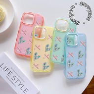 GC271 GIRLY RIBBON 2 IN 1 COLORS MACARON COMPATIBLE MOTIF FOR REDMI NOTE 7 8 9 10 11 12 13 14 15 PRO