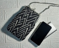 【MY。手作】手機斜背口金包 / 手機收納斜背包