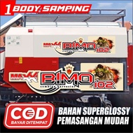 STIKER MAXXI COMBINE 102 HARVESTER STIKER COMBINE BIMO 102 - MAXXI BIMO