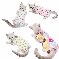 [YOMO] Printed Style Back Clothes Velcro Felt Surgical Anti-Licking Clothes Female Dog Female Cat St