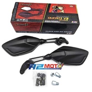 Deestore Ducati V3 Side Mirror Mutarru Universal Rear view Motorcycle Sidemirror