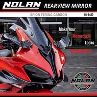 WINGLET FAIRING CARBON MIRROR SUITABLE FOR ALL TYPES MOGE R15 R25 V1 V2 V3 CBR 250 GSX NINJA 150 NIN