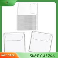 [In Stock] 200Pcs Single Pocket Coin Sleeves Holders Clear PVC Coin Protectors Individual Plastic Co