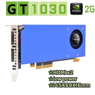 SRhonyra GTX 1050TI/1050/1030/RX550 2HDMI 4G Low Profile Graphics Card EDID Function for Projection 