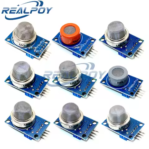 MQ-2 MQ-3 MQ-4 MQ-5 MQ-6 MQ-7 MQ-8 MQ-9 MQ-135 Detection Smoke methane liquefied Gas Sensor Module f