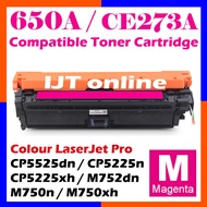 Magenta Compatible to HP 650A CE270A CE271A CE272A CE273A CP5525dn CP5225n CP5225xh M752dn M750n M75