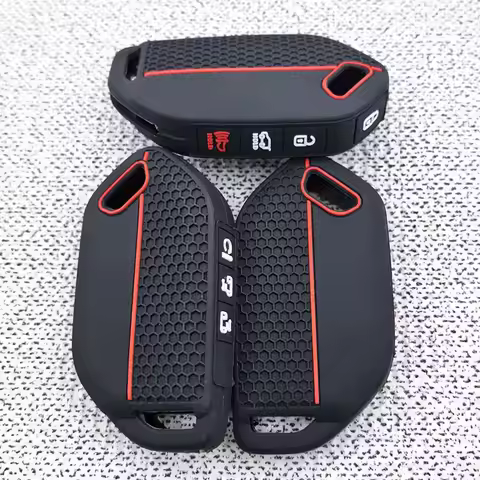 7 Buttons Silicone Car Key Case for Kia Picanto Sorento MQ4 Carnival KA4 Morning K5 Carens 2024 EV5 
