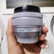 Lensa Kit Fujifilm 15-45mm Kamera Mirrorless -Silver