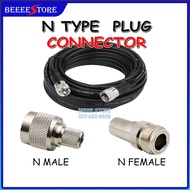 N TYPE - Male / Female Plug Connector for LMR400 N PLUG FEMALE